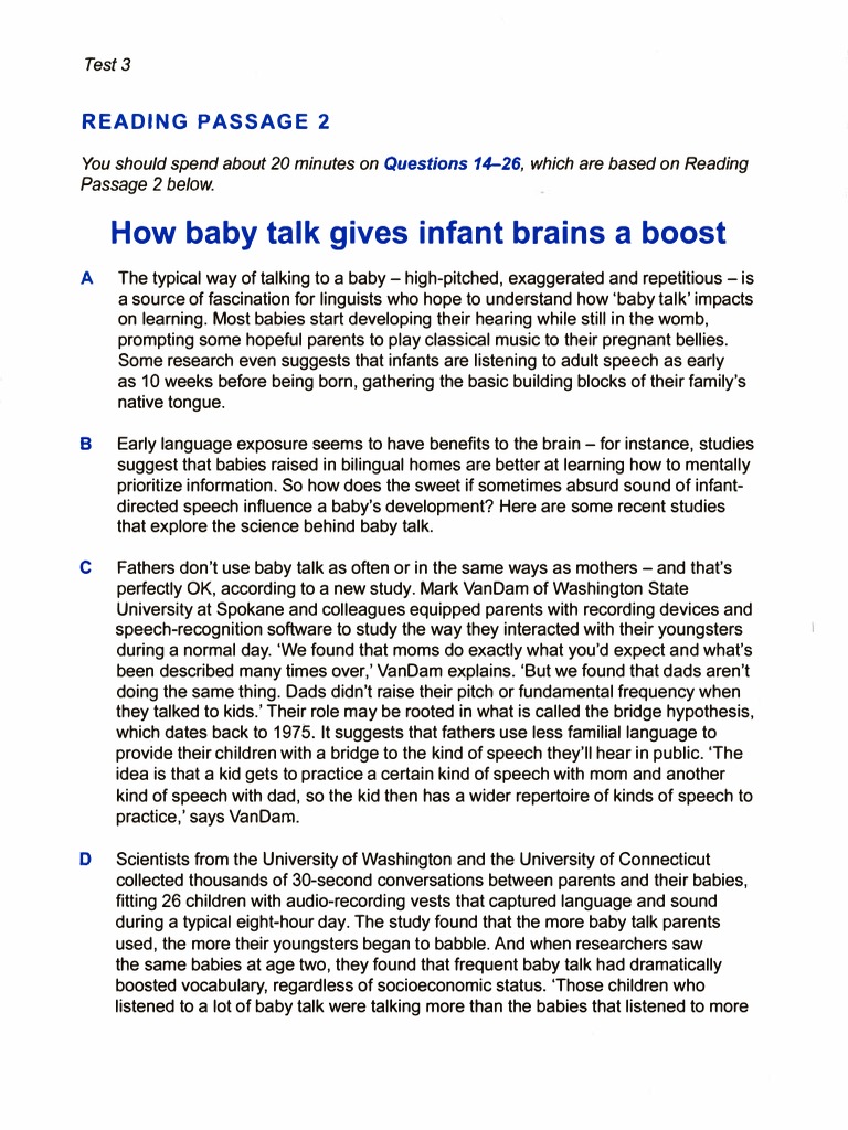 How Babies Talk (Cambridge) | PDF | Attention | Speech