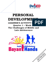 Personal Development 11 Q1 LAS Week4