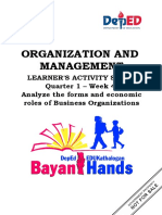 Organization and Management 11 Q1 LAS Week4