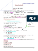 Calcul Vectoriel