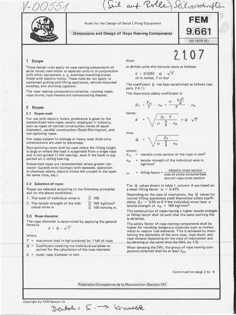 Dimensions and Design 01 Rope Reeving Components: Ly N NT U H T I Jun I ...