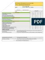 Work-Based Training Performance Evaluation Form 4.1.1