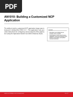 AN1010: Building A Customized NCP Application: Key Points