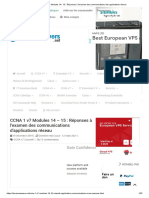 CCNA 1 v7 Modules 14 - 15 - Réponses À L'examen Des Communications Des Applications Réseau