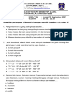 Soal PTS Gasal Ips Kelas Ix