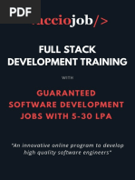 Full Stack Development Training: Guaranteed Software Development Jobs With 5-30 Lpa