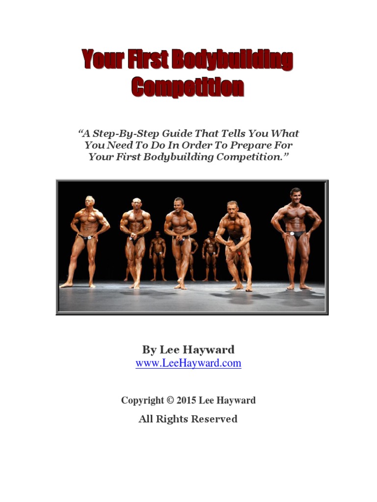 Lee Hayward Bodybuilding Competition PDF Anatomical Terms Of Motion