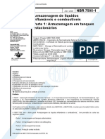 NBR 7.505 Armazenagem de Líquidos Inflamáveis e Combustiveis Parte 1