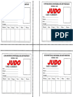 CARTE Judo BENFRIHA