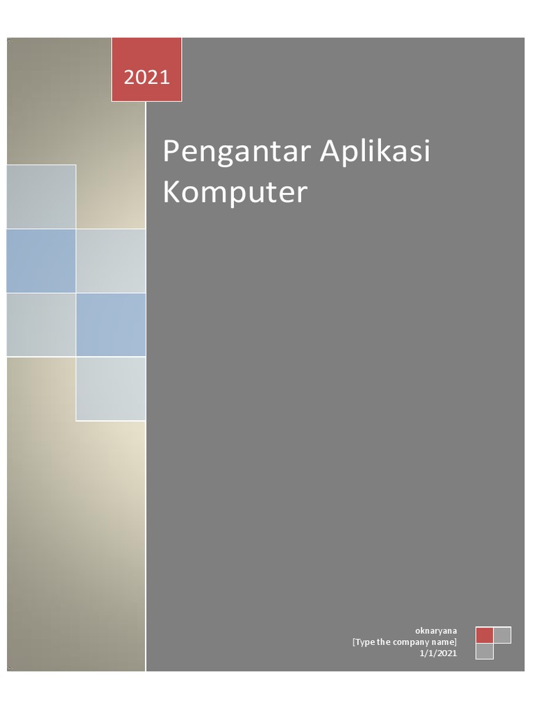 Materi Microsoft Word Pdf