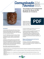 EMBRAPA - Tecnologia Do Processamento de Carne Do Dorso de Rã Desfiada em Conserva