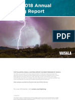 Vaisala 2018 Annual Lightning Report