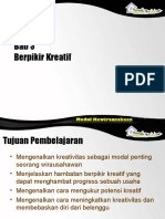 Bab 4 Berpikir Kreatif