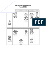 Licence Comptabilité Contrôle Audit 3ème Année 1 Semestre 2010 / 2011