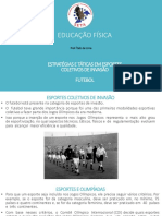 8º Ano - 2º Bimestre - Aula 1 - Futebol