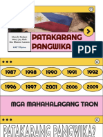 Patakarang Pangwika (1987 - 2009)
