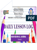 Daily Lesson Log: Kim Kevin S. Averia