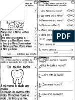 Lecturitas Cortas para Compresión Lectora