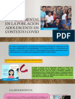 La Salud Mental en La Población Adolescente en