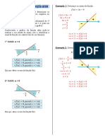 Resumo Estudo Do Sinal Da Funçao Afim