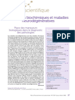 Marqueurs Biochimiques Et Maladies Neurodégénératives