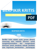 Berfikir Kritis