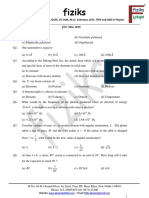 Fiziks: Institute For Net/Jrf, Gate, Iit Jam, M.Sc. Entrance, Jest, Tifr and Gre in Physics Jnu MSC 2019