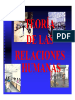 Teoria - Relaciones - Humanas - Gerencia UN II ADSS