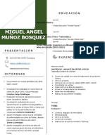 Educación y experiencia de Miguel Ángel Muñoz Bosquez en alimentos e investigación agropecuaria