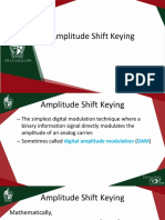Amplitude Shift Keying