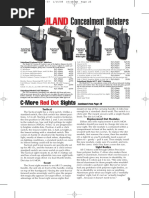 Safariland Duty Holster Fit Chart | PDF | Weapon Design | Firearm ...