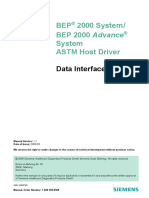 BEP2000 ASTM Data Interface 1 - 1