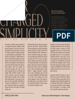 Supercharged Simplicity, Reflective Summary