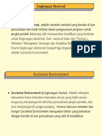 Lingkungan Eksternal Bisnis