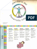 Calendario del desarrollo infantil