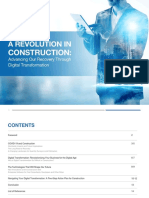 A Revolution in Construction - Advancing Our Recovery Through Digital Transformation
