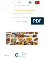 Manual UFCD 8247 Cozinha tradicional portuguesa