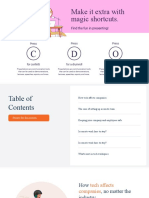 Presenting with Magic Shortcuts