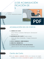 Sistema de Acumulacion o Clasificacion de Costos