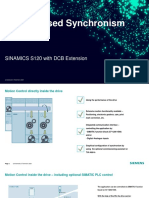 Drive-Based Synchronism: SINAMICS S120 With DCB Extension
