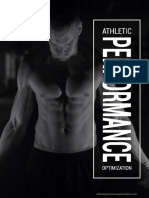 Athletic Performance Optimization 2