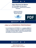 Residencia Profesional ITQ 2021