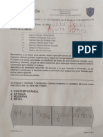 Actividades historia Víctor Daniel Aguirre Gómez 30 ago al 10 sep