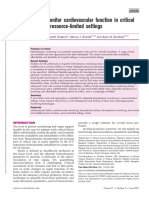 How To Monitor Cardiovascular Function in Critical Illness in Resource-Limited Settings