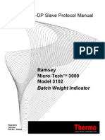 PROFIBUS-DP Slave Protocol Manual: Ramsey Micro-Tech Model 3102