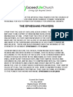 Ephesians Prayer