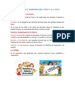 Clase 2 - Derechos y Deberes Del Niño y La Niña