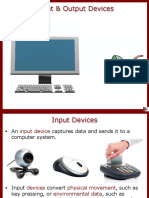 Input & Output Devices 