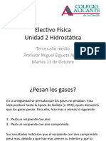 Clase 13 Octubre Presión Atmosférica