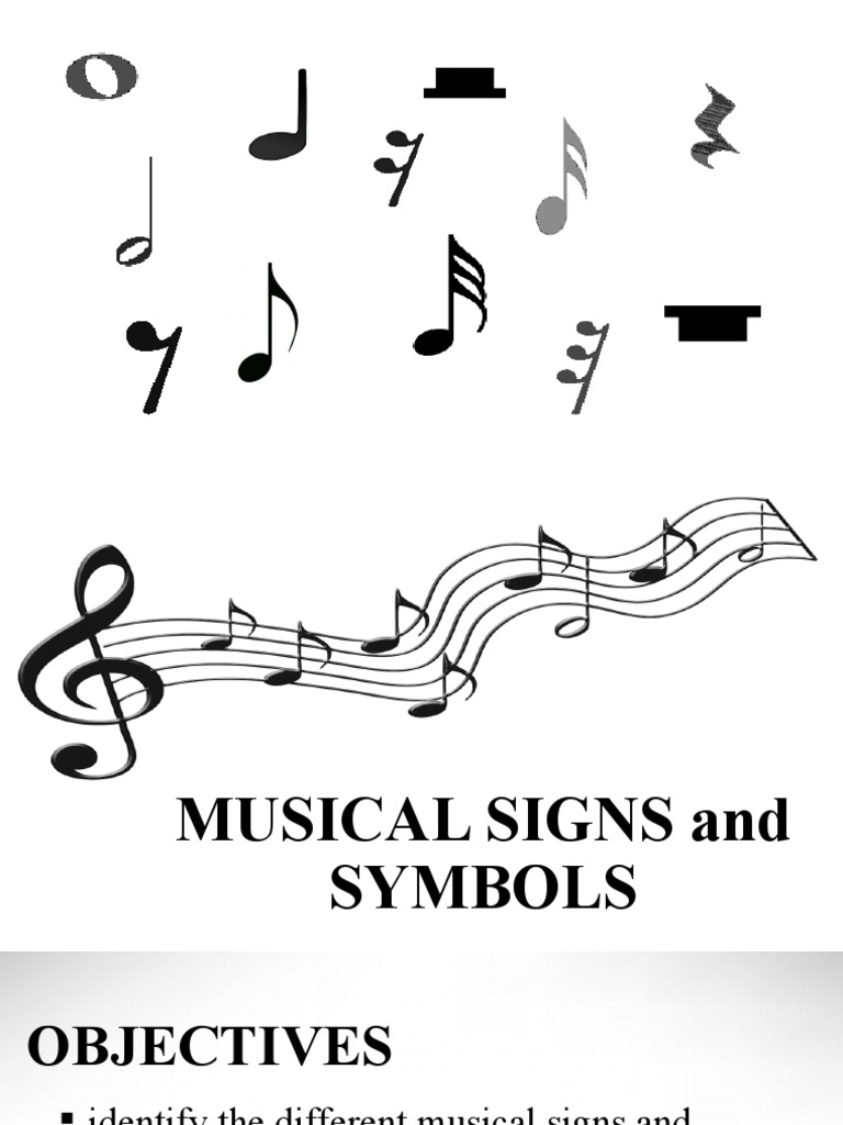 Music Symbols and Their Meanings | PDF | Clef | Performing Arts
